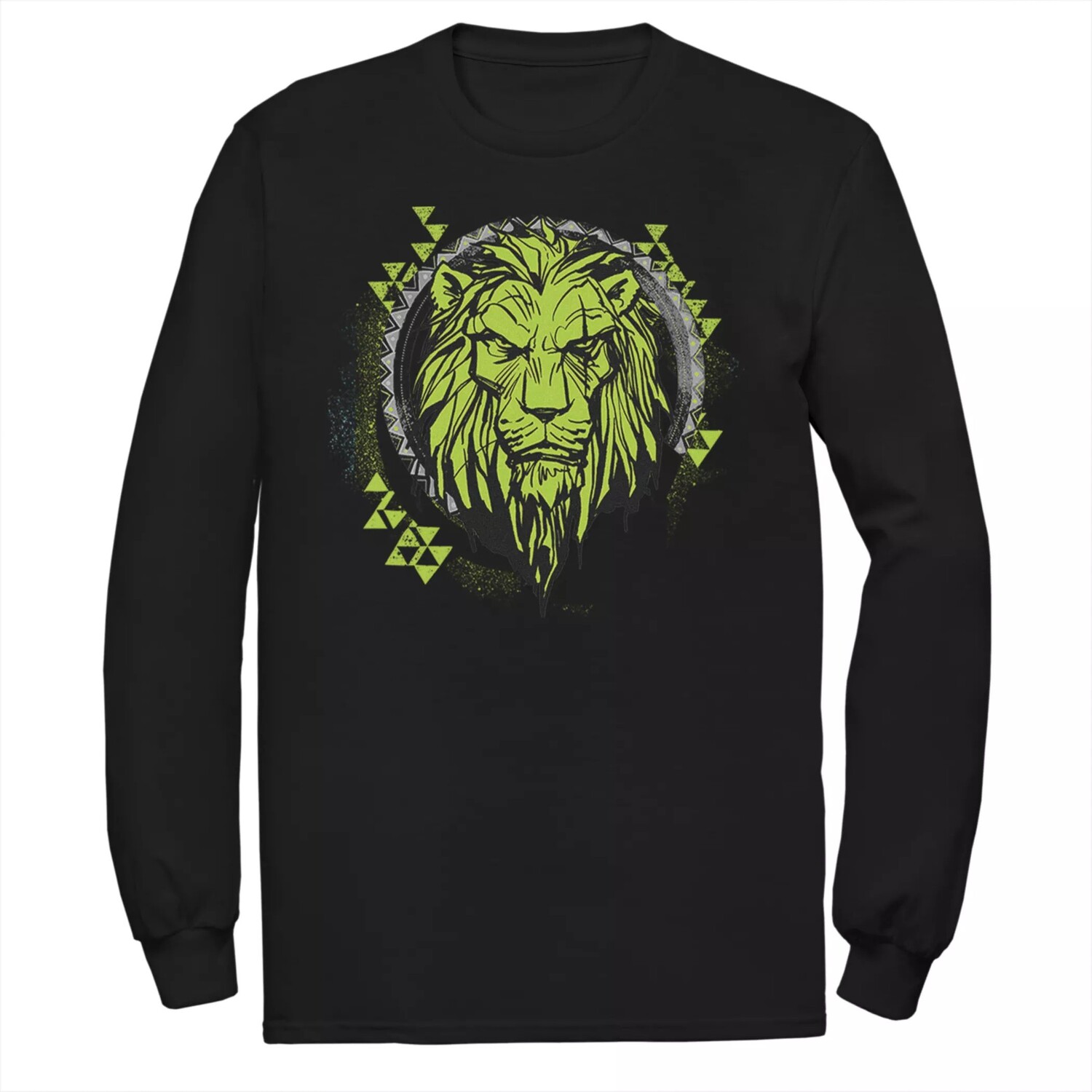 Мужская футболка с длинными рукавами и геометрическим узором «Король Лев» Disney Licensed Character
Мужская футболка с длинными рукавами и геометрическим узором «Король Лев» Disney Licensed Character