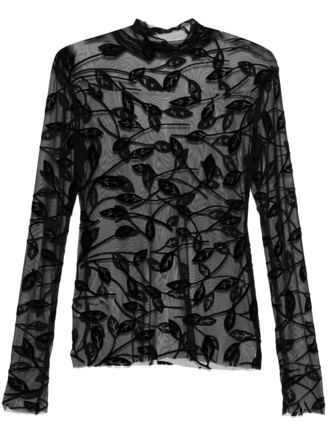 Norma Kamali полупрозрачный топ, черный
Norma Kamali полупрозрачный топ, черный