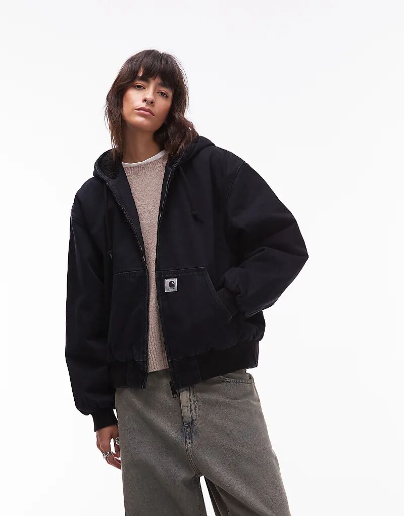 Куртка Carhartt WIP active OG с меховой подкладкой из темно-синего денима насыщенного цвета
Куртка Carhartt WIP active OG с меховой подкладкой из темно-синего денима насыщенного цвета