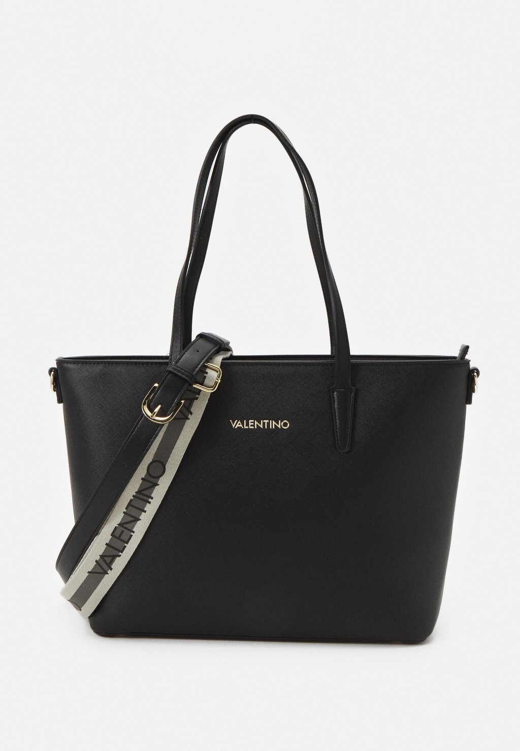 Сумка шоппер Valentino с логотипом бренда на ремне, черный
Сумка шоппер Valentino с логотипом бренда на ремне, черный