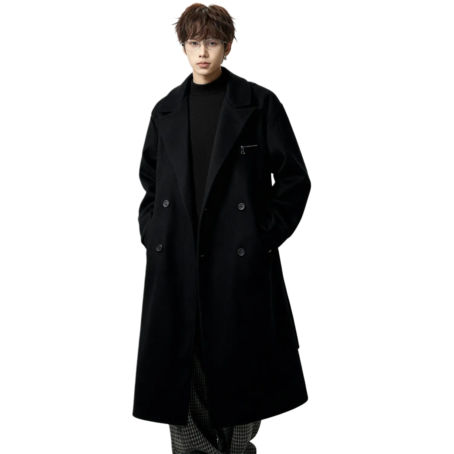 Пальто Unisex Lapel Moderate X1617, черный coat
Пальто Unisex Lapel Moderate X1617, черный coat