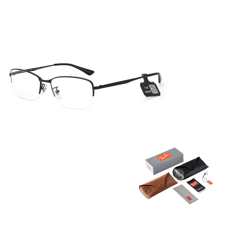 RayBan Титановая прямоугольная оправа для очков унисекс, RX8774D-1012-55
RayBan Титановая прямоугольная оправа для очков унисекс, RX8774D-1012-55