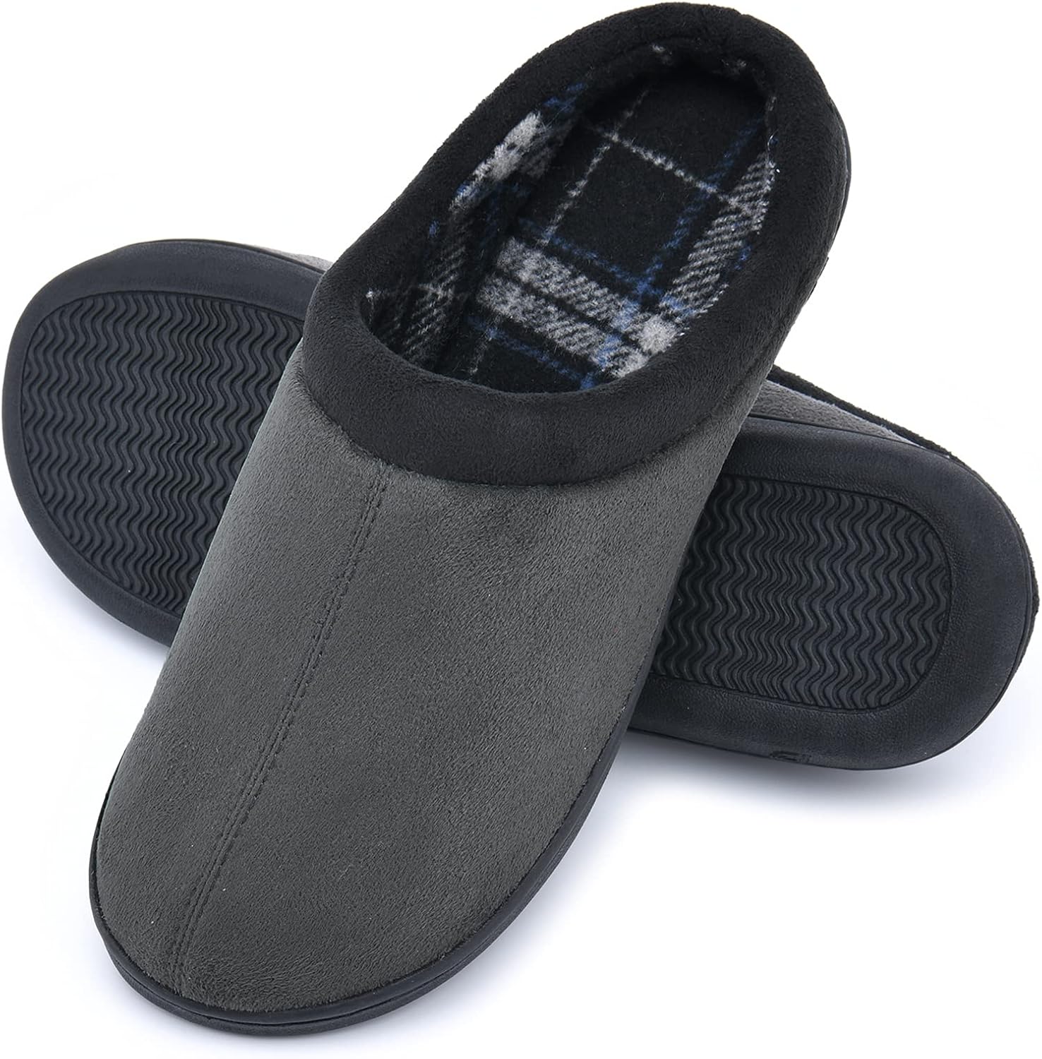 Мужские тапочки с мемори-пенной стелькой, удобные домашние тапочки для мужчин, для использования дома и на улице, с нескользящей подошвой, теплые зимние тапочки для спальни, размер Lordfon, серый
Мужские тапочки с мемори-пенной стелькой, удобные домашние тапочки для мужчин, для использования дома и на улице, с нескользящей подошвой, теплые зимние тапочки для спальни, размер Lordfon, серый