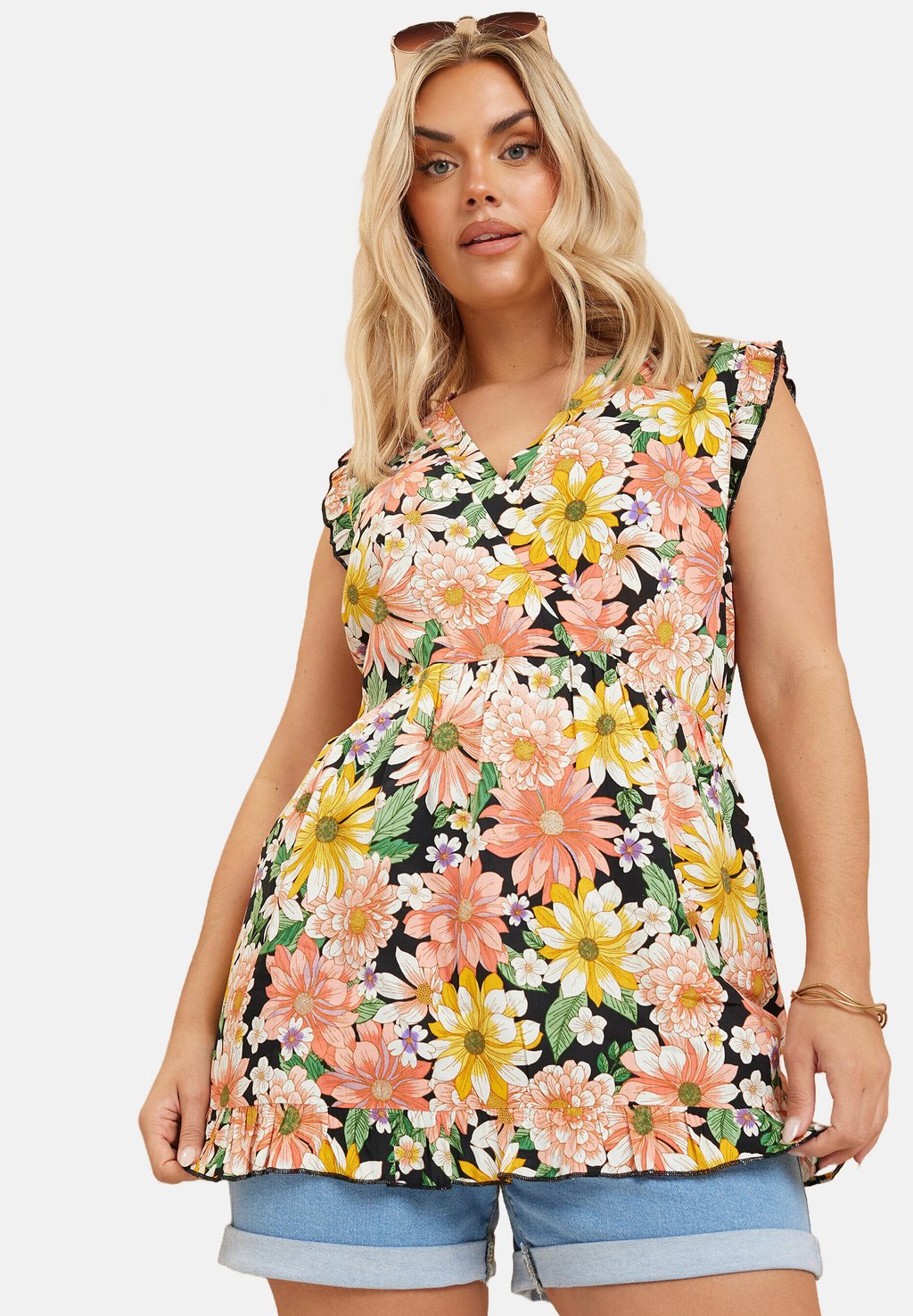 Блуза Yours Clothing, черный
Блуза Yours Clothing, черный