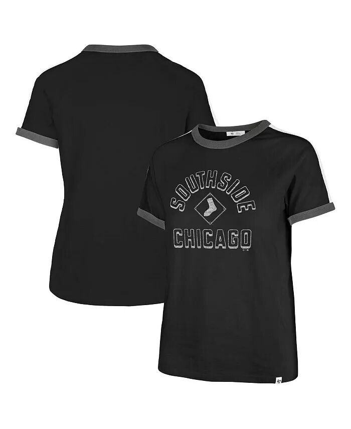 Черная женская футболка Chicago White Sox City Connect Sweet Heat Peyton '47 Brand
Черная женская футболка Chicago White Sox City Connect Sweet Heat Peyton '47 Brand