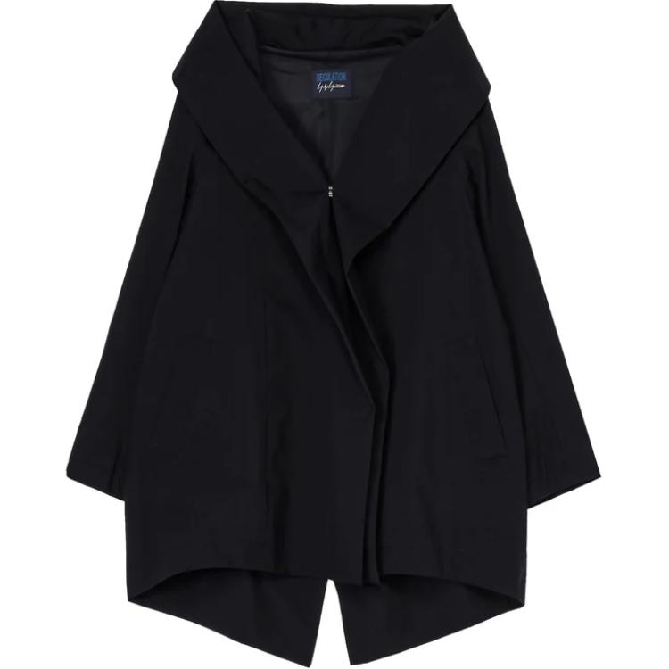 Куртка с капюшоном и шалевым воротником Yohji Yamamoto, черный
Куртка с капюшоном и шалевым воротником Yohji Yamamoto, черный