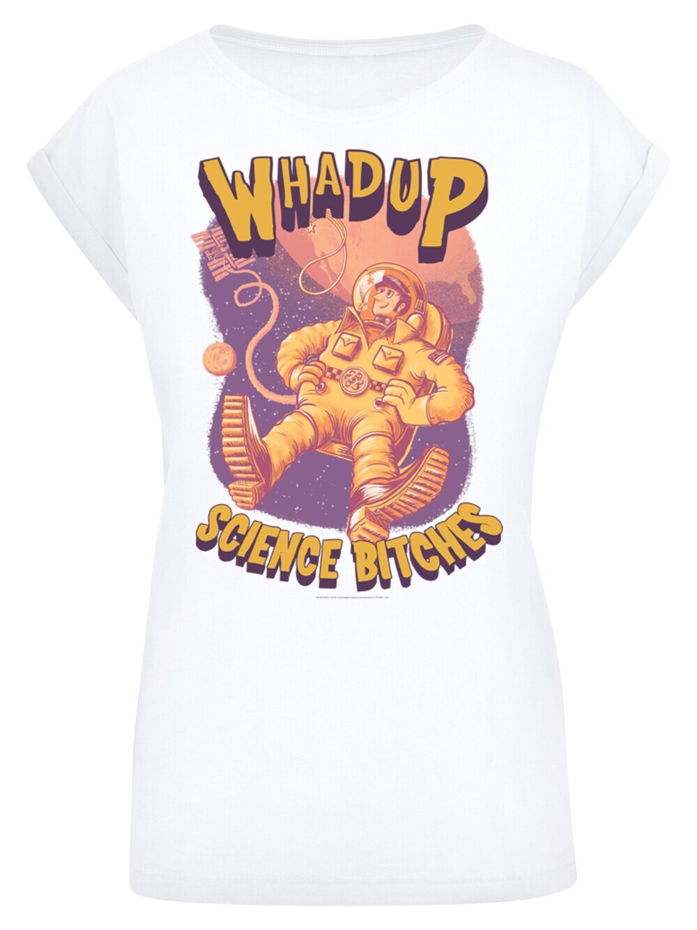 Рубашка F4Nt4Stic Whad Up Science Bitches, белый
Рубашка F4Nt4Stic Whad Up Science Bitches, белый