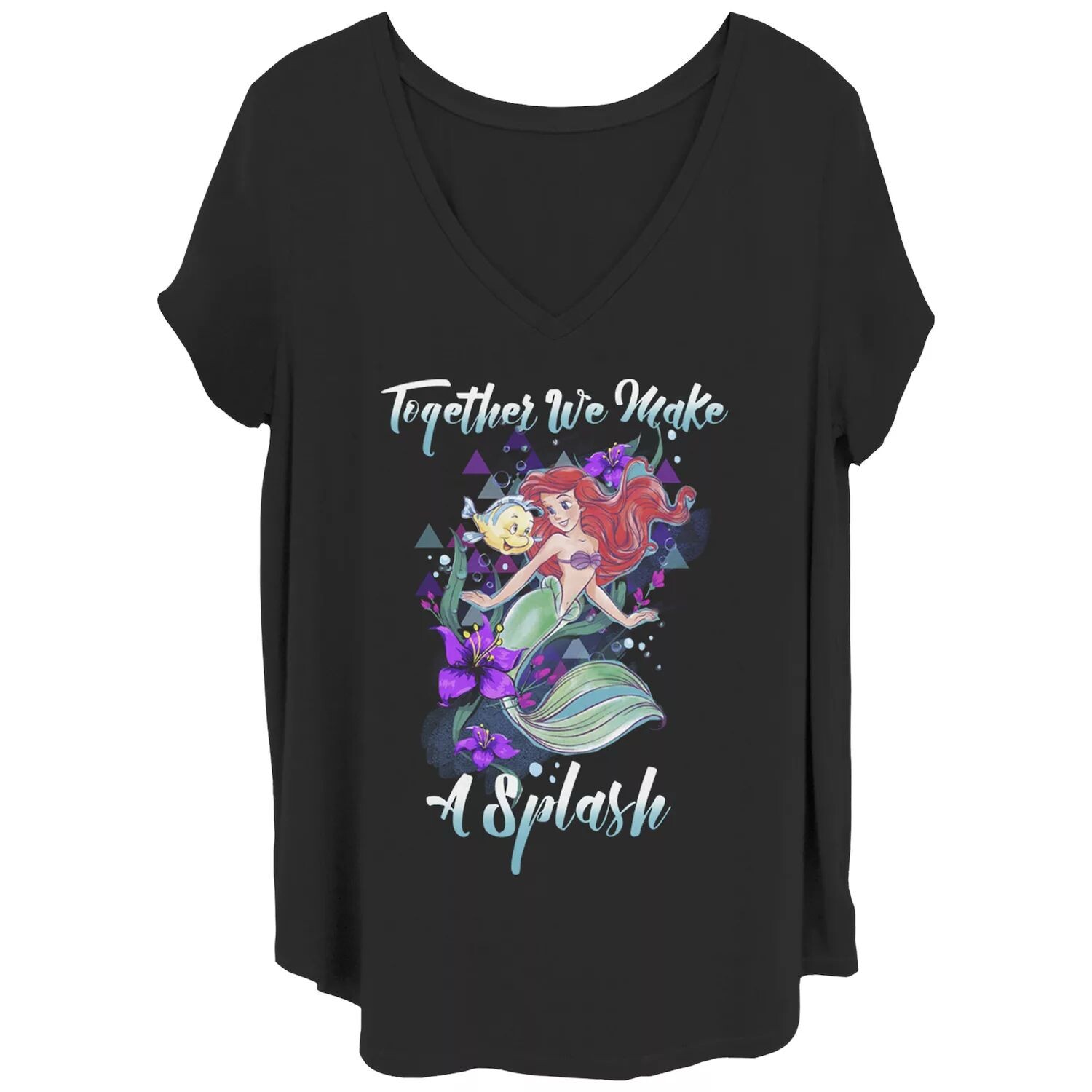 Футболка «Русалочка» Juniors' Plus Disney Licensed Character, черный
Футболка «Русалочка» Juniors' Plus Disney Licensed Character, черный