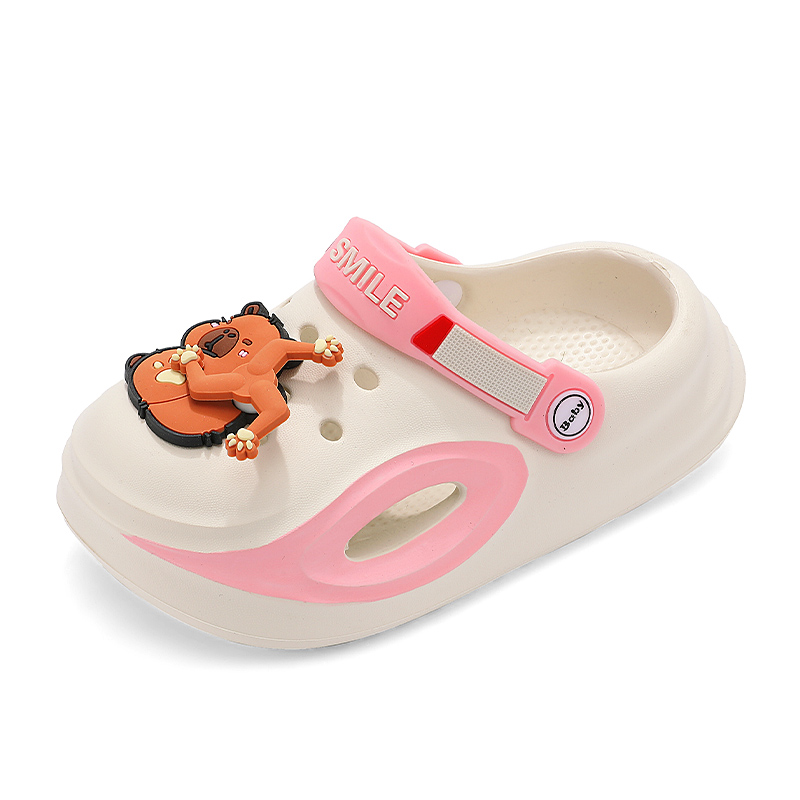 Сандалии детские с амортизацией и воздухопроницаемостью FIRS Kids, белый/розовый 
Сандалии детские с амортизацией и воздухопроницаемостью FIRS Kids, белый/розовый