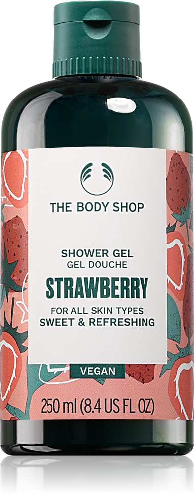Гель для душа с клубникой, освежающий гель для душа The Body Shop, 250 мл
Гель для душа с клубникой, освежающий гель для душа The Body Shop, 250 мл