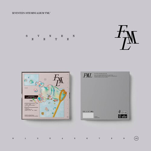 CD диск Seventeen: SEVENTEEN 10th Mini Album 'FML' (CARAT Version)
CD диск Seventeen: SEVENTEEN 10th Mini Album 'FML' (CARAT Version)
