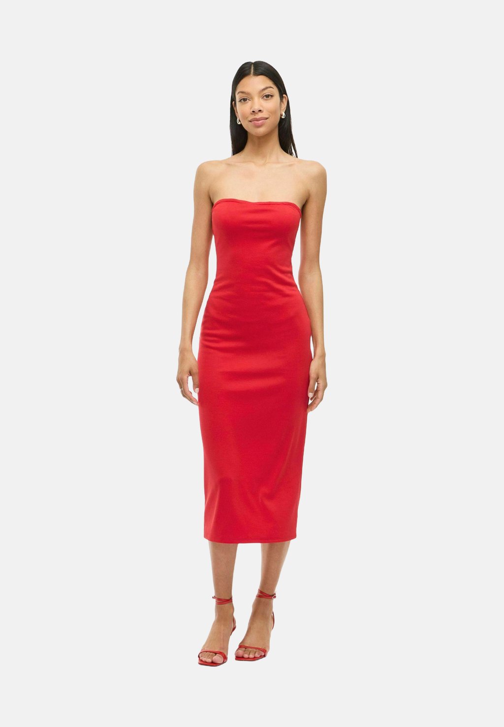 Повседневное платье VININNY TUBE VILA, цвет Racing Red 
Повседневное платье VININNY TUBE VILA, цвет Racing Red
