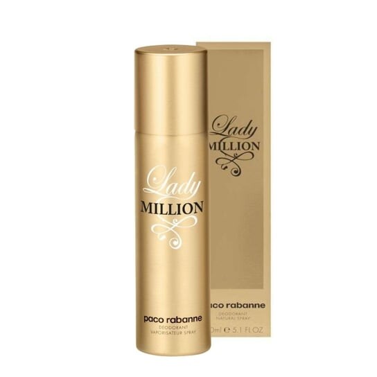 Дезодорант-спрей, 150 мл Paco Rabanne, Lady Million
Дезодорант-спрей, 150 мл Paco Rabanne, Lady Million