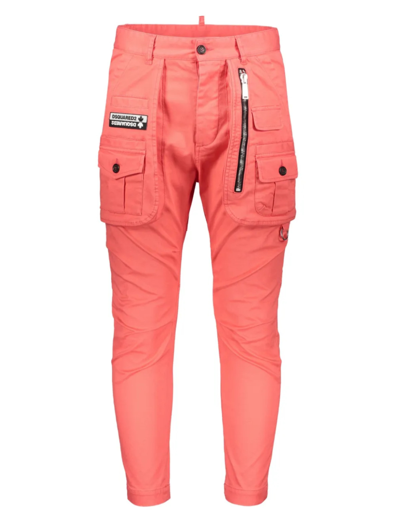 DSQUARED2 брюки карго из хлопка, розовый
DSQUARED2 брюки карго из хлопка, розовый