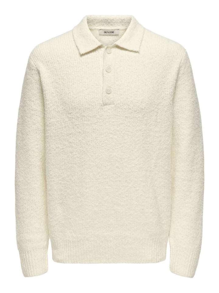 Свитер ONSDALE RLX LS POLO KNIT белого цвета Only&Sons
Свитер ONSDALE RLX LS POLO KNIT белого цвета Only&Sons