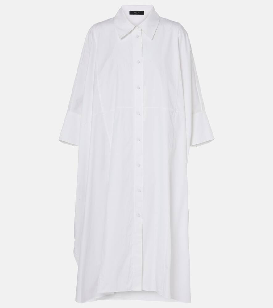 Хлопковое поплиновое платье-рубашка Joseph, White
Хлопковое поплиновое платье-рубашка Joseph, White
