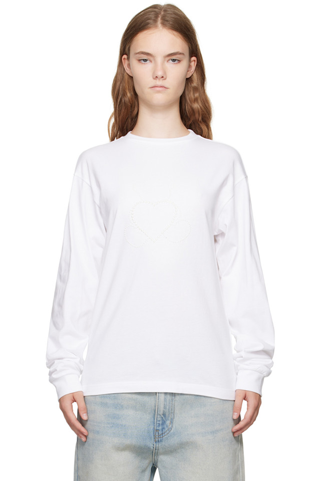 Футболка с длинным рукавом Pearl Bear We11Done, белый
Футболка с длинным рукавом Pearl Bear We11Done, белый