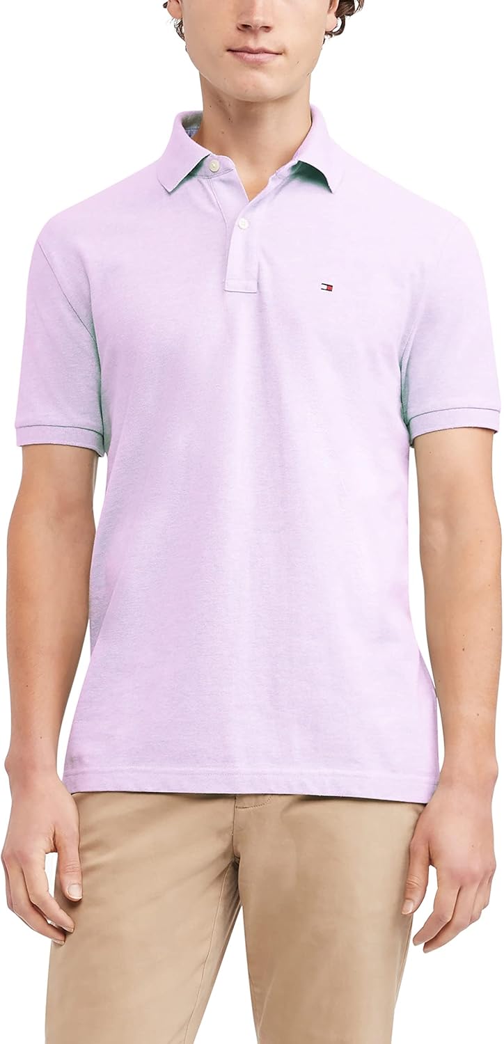 Мужская рубашка-поло Tommy Hilfiger с коротким рукавом из хлопкового пике, классический крой, Lilac Ice, Фиолетовый, Мужская рубашка-поло Tommy Hilfiger с коротким рукавом из хлопкового пике, классический крой, Lilac Ice
Мужская рубашка-поло Tommy Hilfiger с коротким рукавом из хлопкового пике, классический крой, Lilac Ice, Фиолетовый, Мужская рубашка-поло Tommy Hilfiger с коротким рукавом из хлопкового пике, классический крой, Lilac Ice