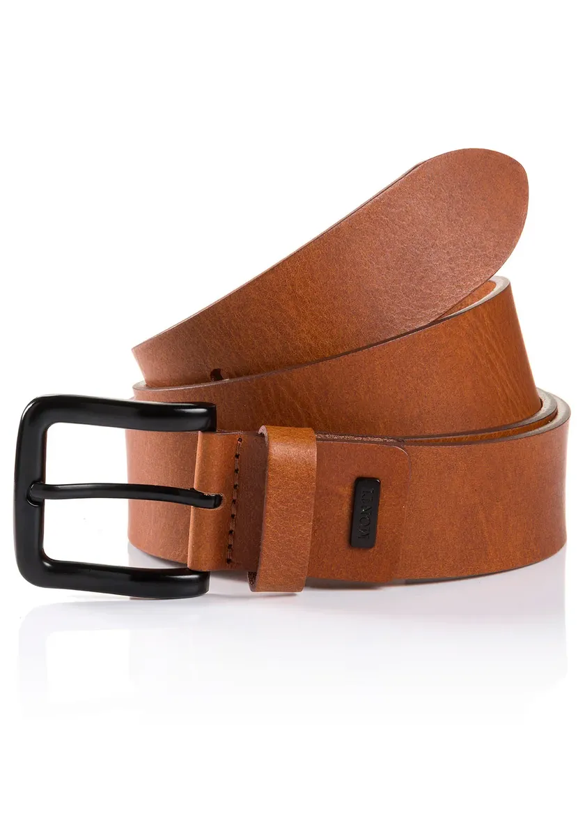 Ремень MONTI кожаный "GENOVA", с окрашенными краями, слегка винтажный вид, коричневый 
Ремень MONTI кожаный "GENOVA", с окрашенными краями, слегка винтажный вид, коричневый