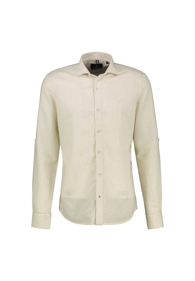 Рубашка с длинными рукавами вырезным воротником и цветочным принтом. Lerros, белый
Рубашка с длинными рукавами вырезным воротником и цветочным принтом. Lerros, белый