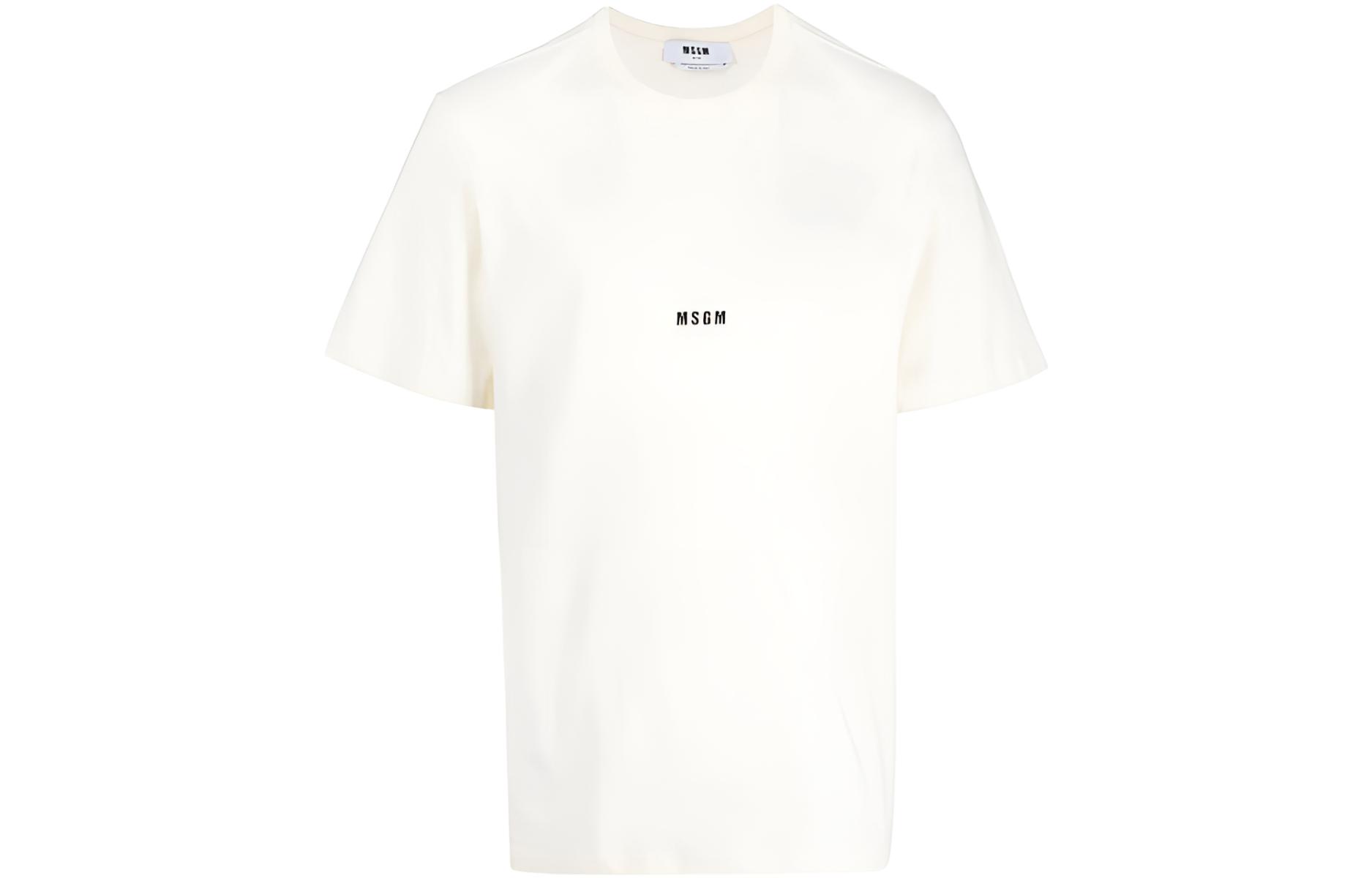 MSGM Футболка мужская белая, Белый, MSGM Футболка мужская белая
MSGM Футболка мужская белая, Белый, MSGM Футболка мужская белая