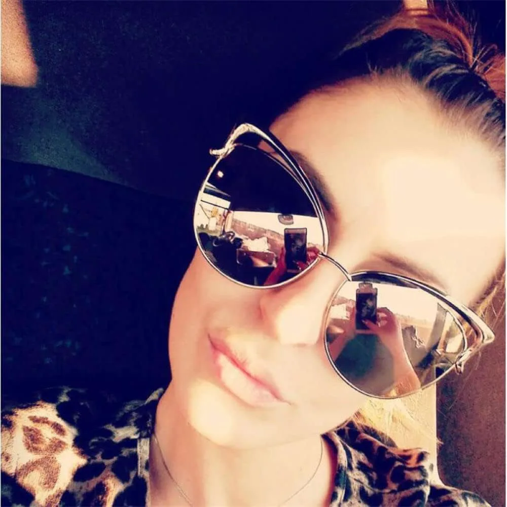 Женские солнцезащитные очки «кошачий глаз» с алюминиевой оправой и защитой от УФ-излучения UV400. Ретро-солнцезащитные очки «кошачий глаз» для девочек generic, 4
Женские солнцезащитные очки «кошачий глаз» с алюминиевой оправой и защитой от УФ-излучения UV400. Ретро-солнцезащитные очки «кошачий глаз» для девочек generic, 4