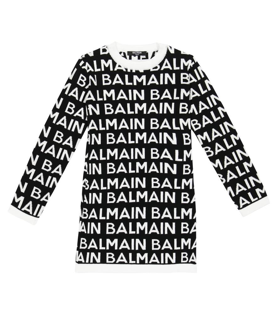 Хлопковое платье Logo Balmain Kids, 930bc-Nero/Bianco
Хлопковое платье Logo Balmain Kids, 930bc-Nero/Bianco