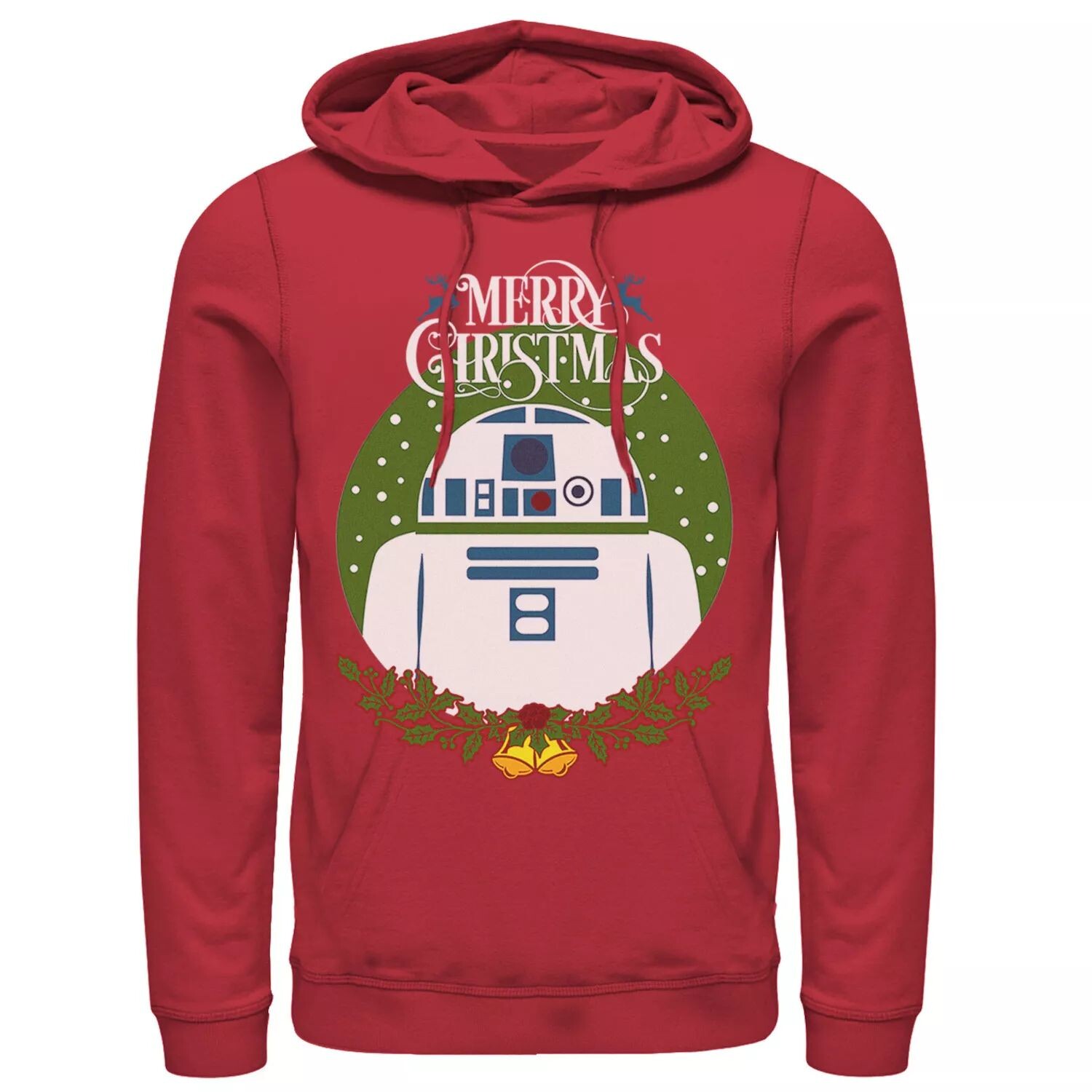 Мужская толстовка с рисунком колокольчиков R2-D2 Merry Christmas Wreath Bells Star Wars
Мужская толстовка с рисунком колокольчиков R2-D2 Merry Christmas Wreath Bells Star Wars