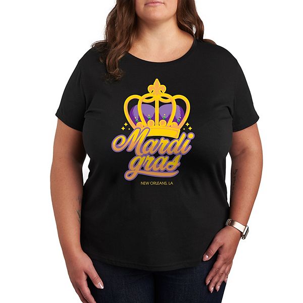 Футболка с принтом Mardi Crown, plus size Licensed Character, Black
Футболка с принтом Mardi Crown, plus size Licensed Character, Black
