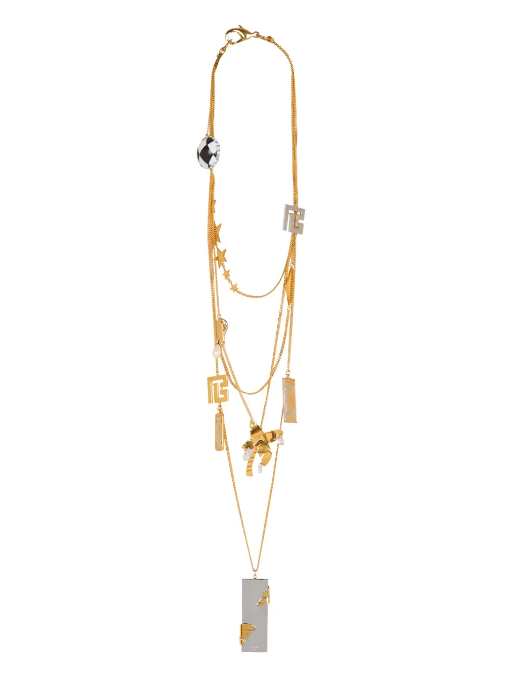 Декорированное колье Miami Balmain, золотистый
Декорированное колье Miami Balmain, золотистый