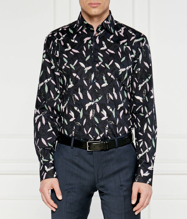 Рубашка мужская Boss с принтом, синий
Рубашка мужская Boss с принтом, синий