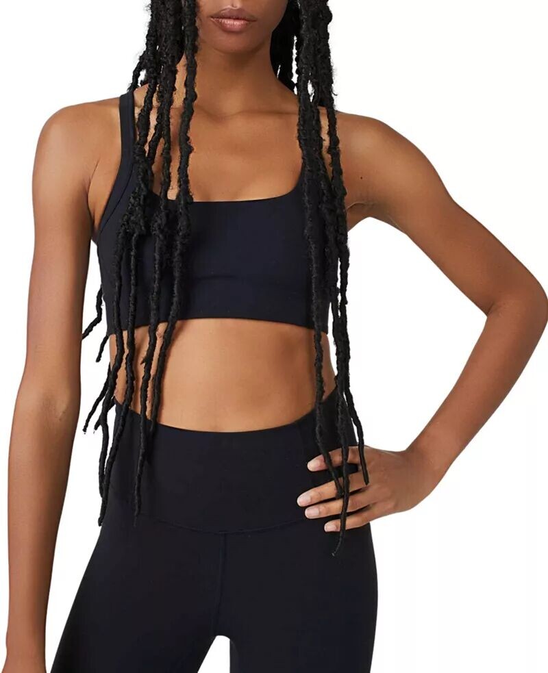 Женский бюстгальтер с квадратным вырезом Fp Movement Never Better, черный 
Женский бюстгальтер с квадратным вырезом Fp Movement Never Better, черный