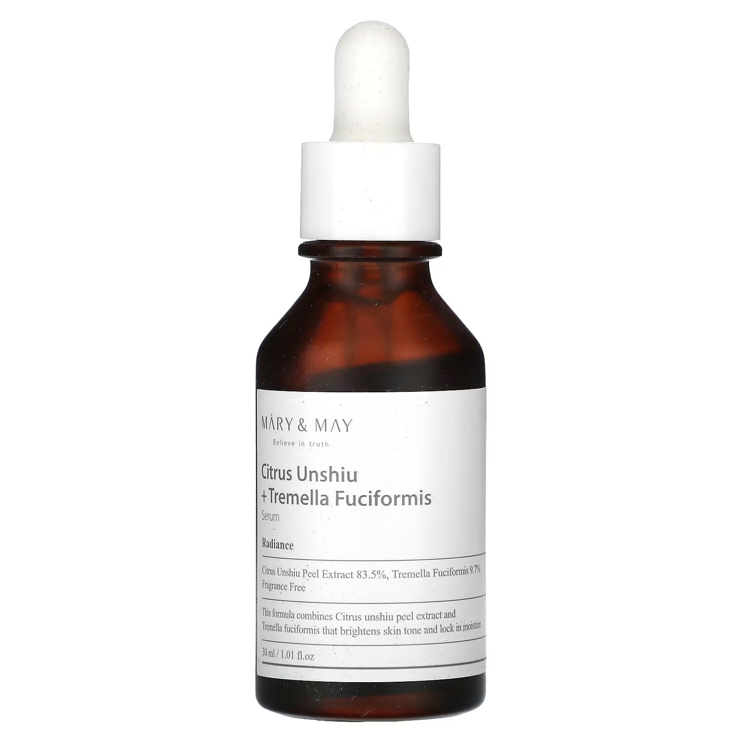 Сыворотка Mary & May Citrus Unshiu + Tremella Fuciformis, 30 мл
Сыворотка Mary & May Citrus Unshiu + Tremella Fuciformis, 30 мл