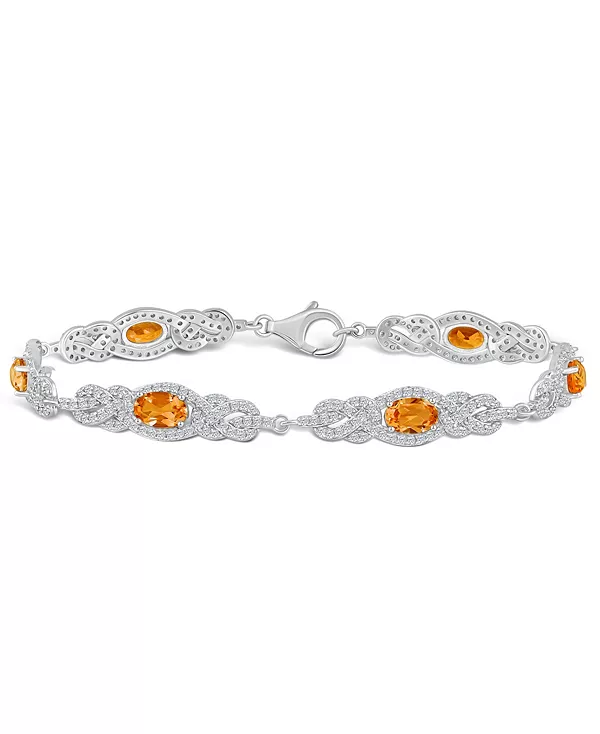 Браслет из стерлингового серебра с цитрином (2 2/3 карата) и топазом (2 1/10 карата) Macy'S, citrine
Браслет из стерлингового серебра с цитрином (2 2/3 карата) и топазом (2 1/10 карата) Macy'S, citrine