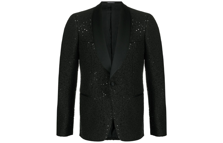 EMPORIO ARMANI Мужской черный деловой костюм, Black
EMPORIO ARMANI Мужской черный деловой костюм, Black