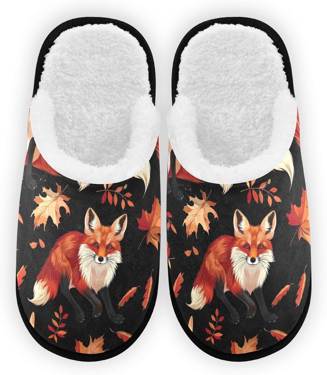 Мягкие тапочки FENOCHE Fox Maple Leaves для женщин и мужчин, теплые и удобные, для путешествий и спа, с нескользящей подошвой, Multicolor
Мягкие тапочки FENOCHE Fox Maple Leaves для женщин и мужчин, теплые и удобные, для путешествий и спа, с нескользящей подошвой, Multicolor