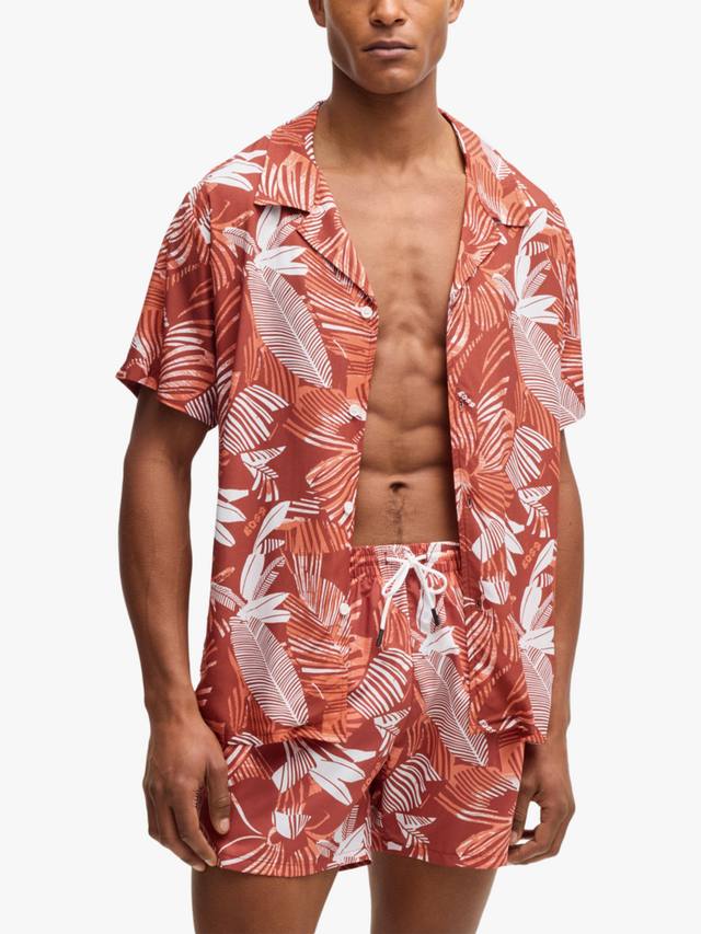 Сезонные плавательные шорты с принтом HUGO BOSS, цвет Orange/Multi
Сезонные плавательные шорты с принтом HUGO BOSS, цвет Orange/Multi