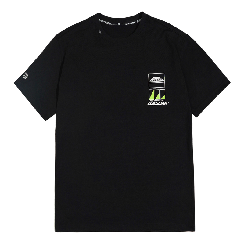Футболка унисекс черная CORALIAN
Футболка унисекс черная CORALIAN