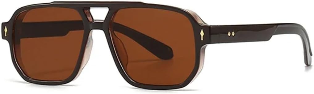 Солнцезащитные очки с защитой UV400 | Двойные перемычки, градиентные заклепки | для женщин и мужчин, для занятий спортом на открытом воздухе и вождения (коричнево-коричневый) LXLHWN, Brown Brown
Солнцезащитные очки с защитой UV400 | Двойные перемычки, градиентные заклепки | для женщин и мужчин, для занятий спортом на открытом воздухе и вождения (коричнево-коричневый) LXLHWN, Brown Brown