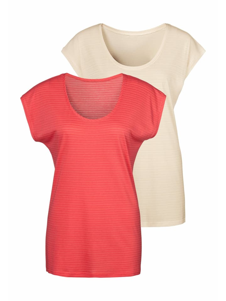 Рубашка с короткими рукавами кораллового и кремового цветов Beach Time
Рубашка с короткими рукавами кораллового и кремового цветов Beach Time