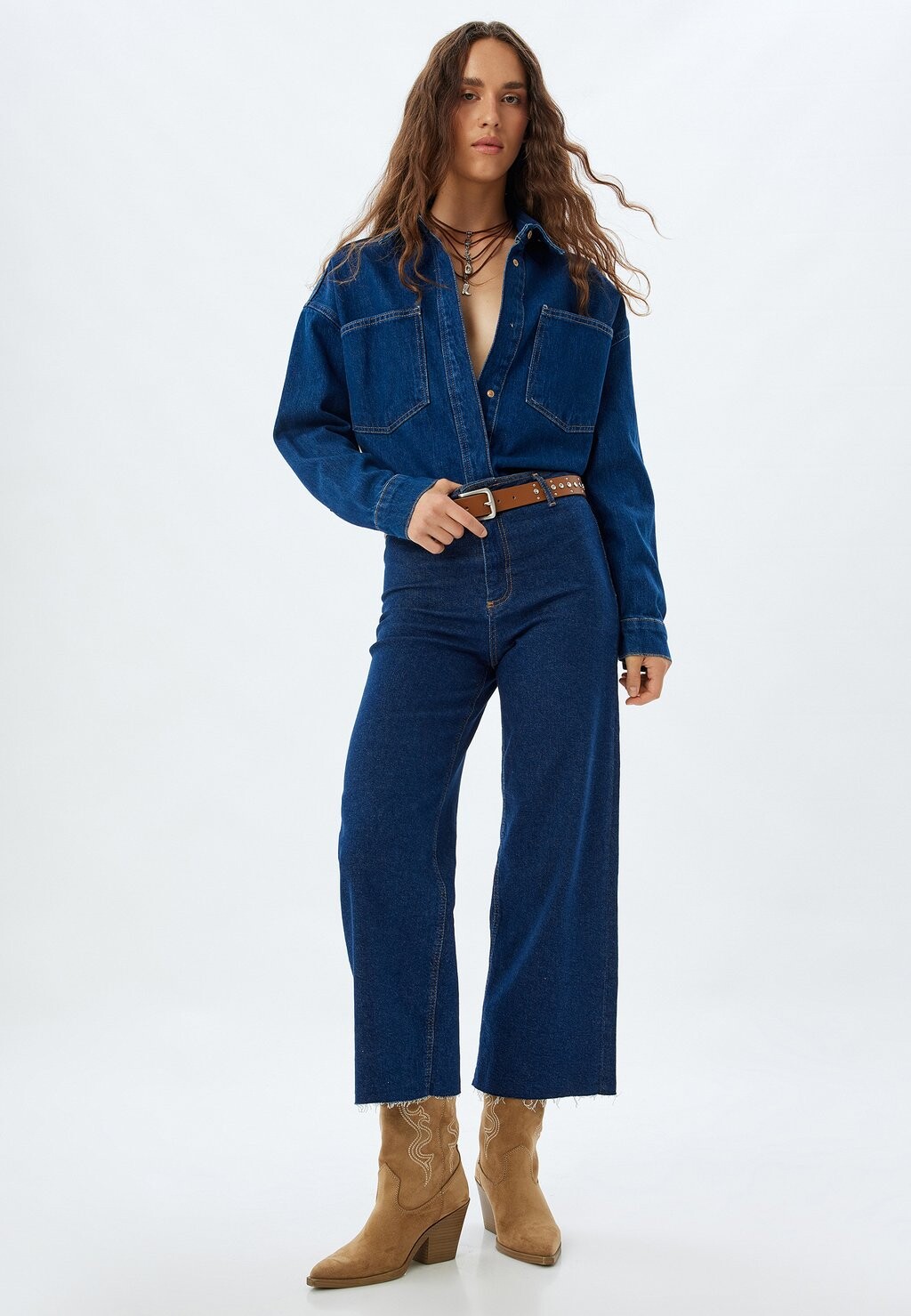 Джинсы прямого кроя Koton, синий
Джинсы прямого кроя Koton, синий