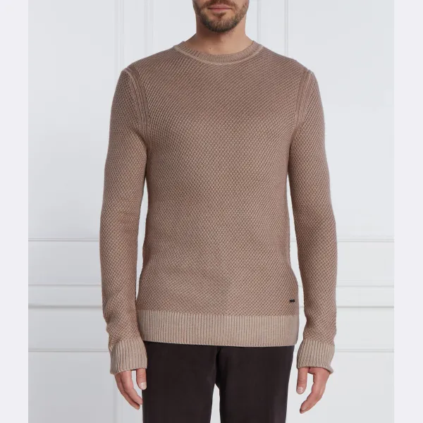 Шерстяной свитер jk-11willon стандартного кроя Joop!, коричневый
Шерстяной свитер jk-11willon стандартного кроя Joop!, коричневый