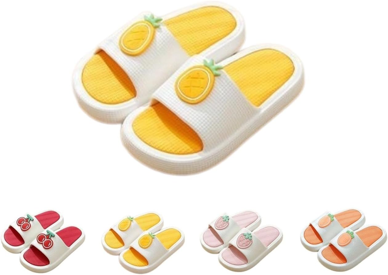 Тапочки Zesenko Strawberry для женщин и мужчин, милые домашние шлепанцы, стильные, противоскользящие, для дома и улицы, открытый носок, тапочки для душа с вишней, желтый
Тапочки Zesenko Strawberry для женщин и мужчин, милые домашние шлепанцы, стильные, противоскользящие, для дома и улицы, открытый носок, тапочки для душа с вишней, желтый