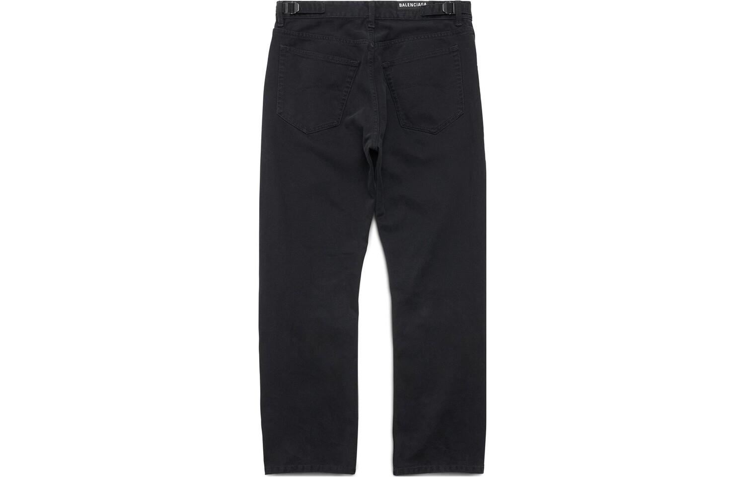 Джинсы Balenciaga прямого кроя, черный
Джинсы Balenciaga прямого кроя, черный