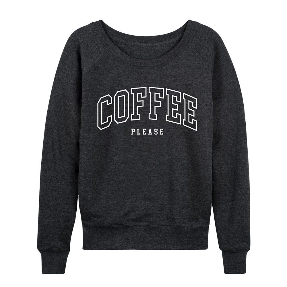 Женский легкий свитшот из френч-терри Coffee Please Licensed Character, цвет Heather Charcoal
Женский легкий свитшот из френч-терри Coffee Please Licensed Character, цвет Heather Charcoal