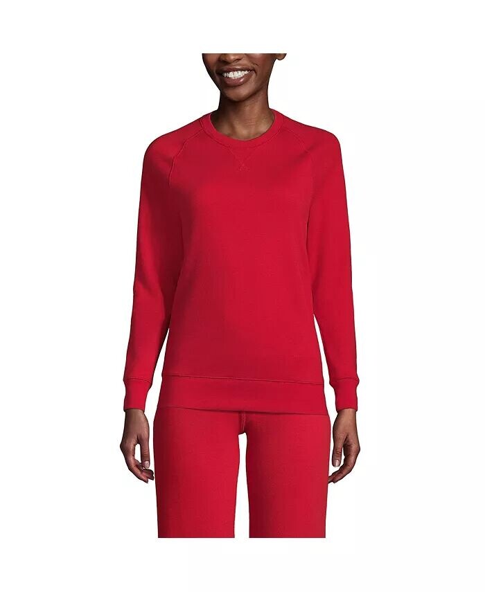 Толстовка с круглым вырезом унисекс для школьной формы для взрослых Lands' End, красный
Толстовка с круглым вырезом унисекс для школьной формы для взрослых Lands' End, красный