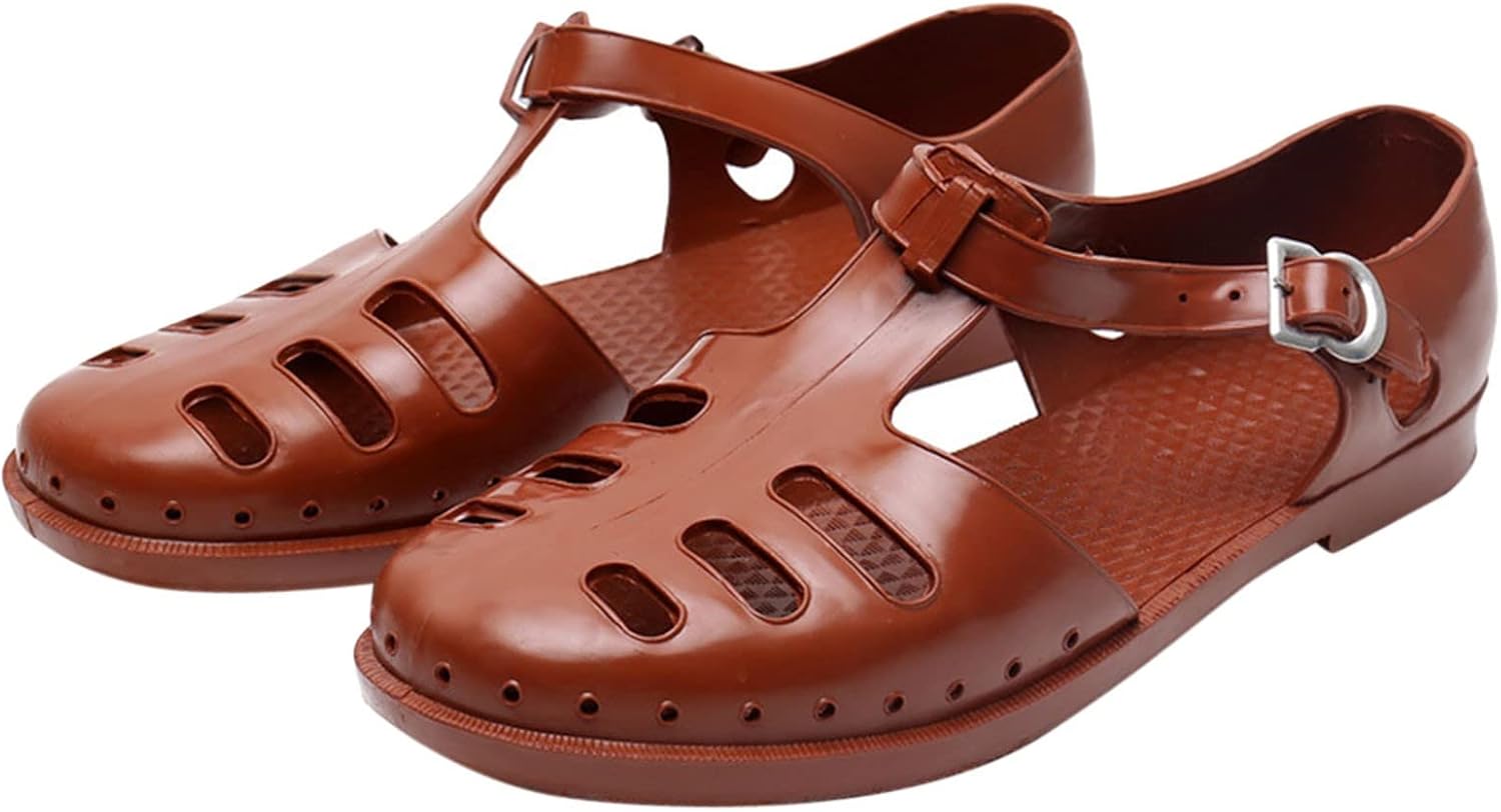 Мужские сандалии Baotou Fashion Мужские сандалии, ретро-старые пластиковые дышащие туфли, туфли на пряжках и сандалии для Generic, коричневый
Мужские сандалии Baotou Fashion Мужские сандалии, ретро-старые пластиковые дышащие туфли, туфли на пряжках и сандалии для Generic, коричневый