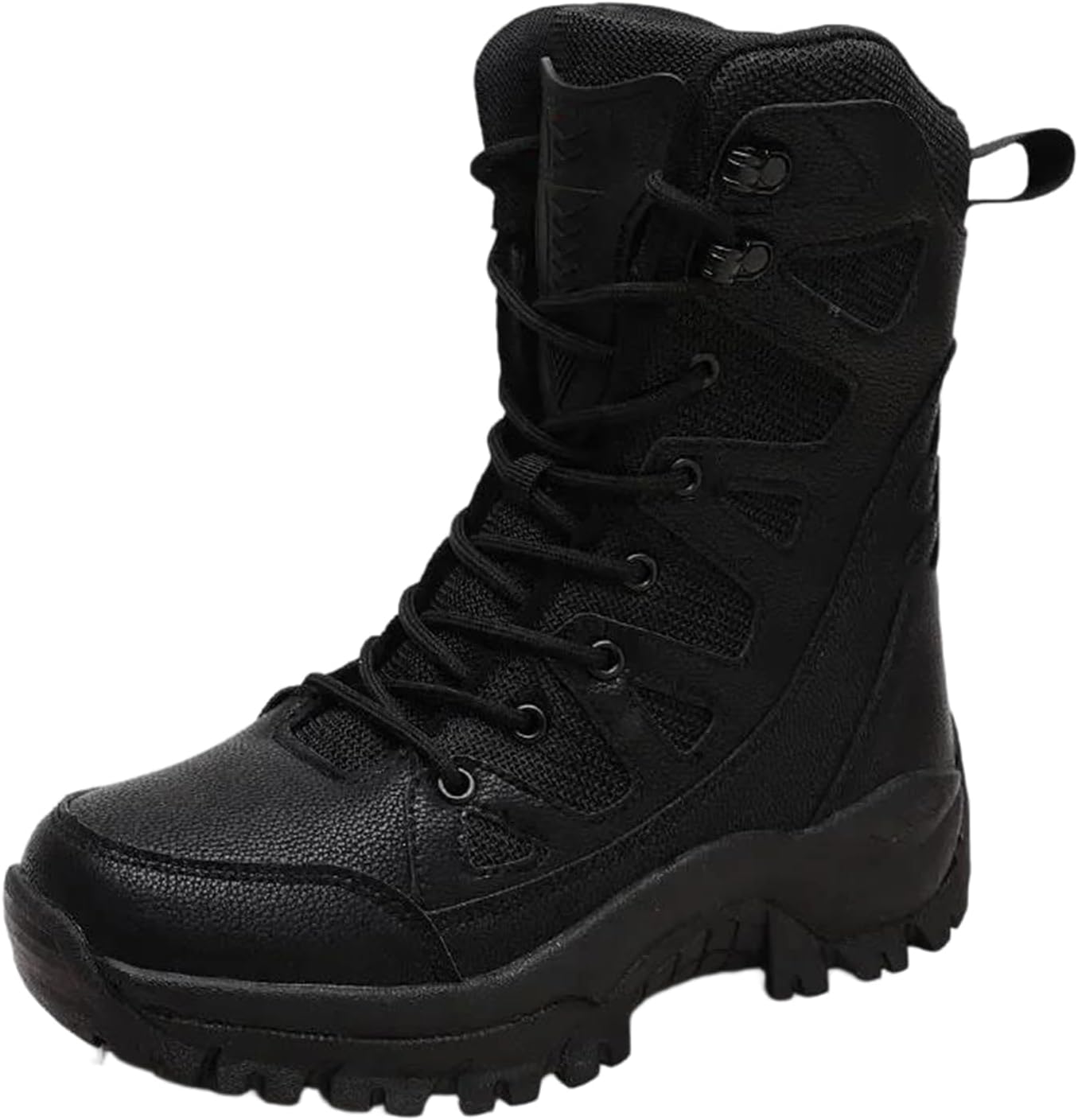 Мужские зимние ботинки Alloaone с шнуровкой, водонепроницаемые, теплые, для снега, удобные для работы, походов и активного отдыха, дышащие с поддержкой стопы, черный
Мужские зимние ботинки Alloaone с шнуровкой, водонепроницаемые, теплые, для снега, удобные для работы, походов и активного отдыха, дышащие с поддержкой стопы, черный