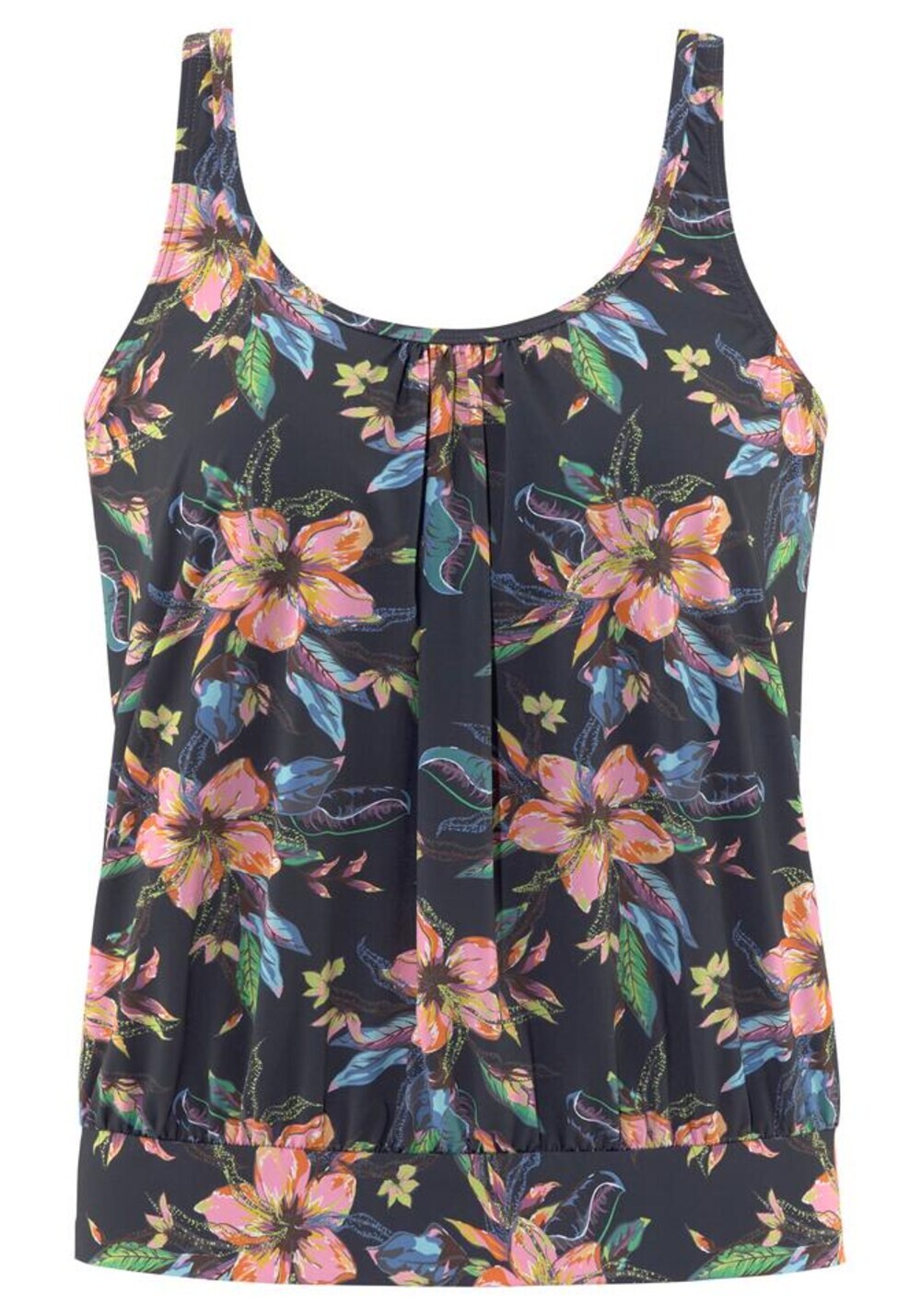 Топ-танкини без бралетта Lascana, черный
Топ-танкини без бралетта Lascana, черный