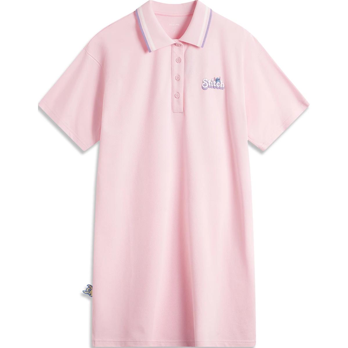 LINING Disney Короткое Платье с Короткими Рукавами Женское Ying Pink
LINING Disney Короткое Платье с Короткими Рукавами Женское Ying Pink